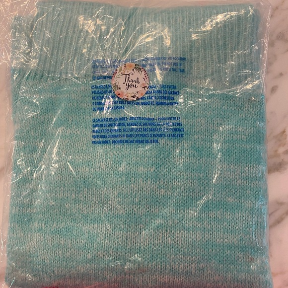 NWT Lilly Pulitzer Rollins Sweater Surf Blue Vacay Ready Intarsia SZ XL $138 - Picture 8 of 9